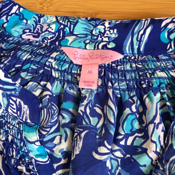 Lilly Pulitzer Silk Elsa Top - Picture 2 of 3